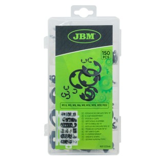 ÉTUI DE E-CLIPS 150 PIÈCES