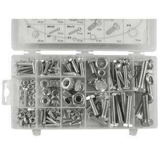 ÉTUI DE VIS ET ÉCROUS 240 PIÈCES