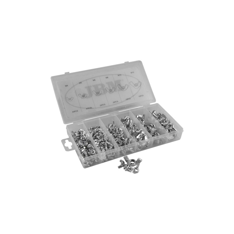 ÉTUI D´ÉCROUS PAPILLON 150 PIÈCES