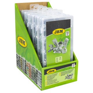 ÉTUI D´ÉCROUS PAPILLON 150 PIÈCES