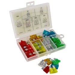 ÉTUI DE FUSIBLES 48 PIÈCES