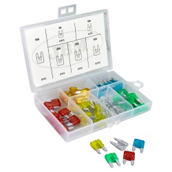 ÉTUI DE FUSIBLES 50 PIÈCES