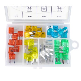 ÉTUI DE FUSIBLES 50 PIÈCES