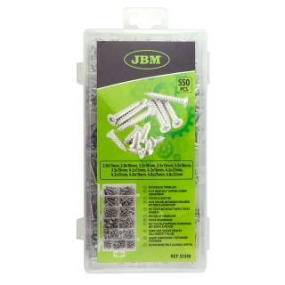 ÉTUI DE CLAVETTES 550 PIÈCES