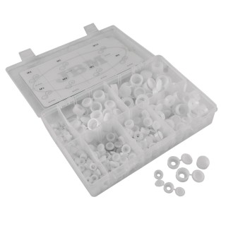 ÉTUI DE PASSE-CABLE CAOUTCHOUC 180 PIÈCES