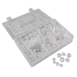 ÉTUI DE PASSE-CABLE CAOUTCHOUC 180 PIÈCES