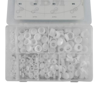 ÉTUI DE PASSE-CABLE CAOUTCHOUC 180 PIÈCES