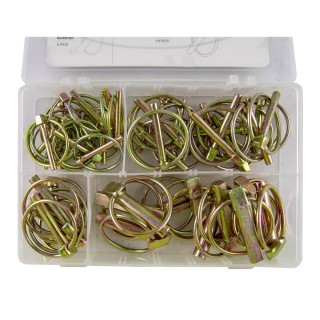 ÉTUI DE GOUPILLES CLIPS 50 PIÈCES