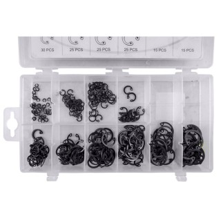 ÉTUI DE GOUPILLES SEEGER INTÉRIEUR 300 PIÈCES