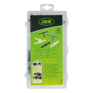 ÉTUI DE CONECTEURS TUYAUX 65 PIÈCES