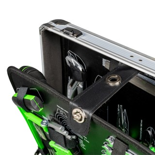 CAISSE À OUTILS EN ALUMINIUM 108 PIÈCES DOUILLES 1/2\" ZINGUÉES