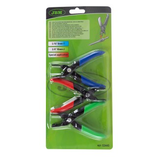 JEU DE PINCES POUR DÉCONNEXION DE TUYAU D´ESSENCE