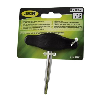 CLÉ POUR BOUCHONS PLASTIQUES D\'ÉVACUATION D\'HUILE (VAG)
