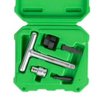 COFFRET D\'OUTILS POUR BOUCHONS PLASTIQUES D\'ÉVACUATION D\'HUILE