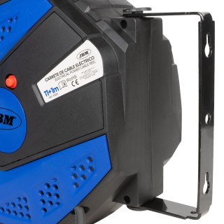 ENROULEUR CABLE ELECTRIQUE 12M - BLEU