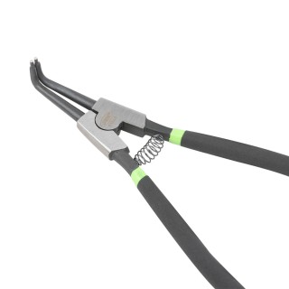 PINCE À CIRCLIPS POUR EXTERIEUR - EMBOUT COURBE 13\" 330MM