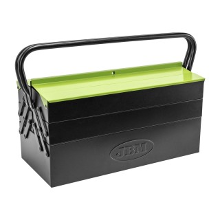 BOÎTE À OUTILS EN FER 63 PIÈCES ZINGUÉES