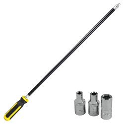 TOURNEVIS FLEXIBLES AVEC EMBOUTS 1/4\"