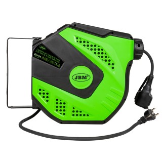 ENROULEUR CABLE ELECTRIQUE 21M - VERT