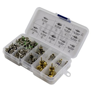 ENSEMBLE DE NOYAUX DE SOUPAPE DE CLIMATISEUR 134 PIÈCES