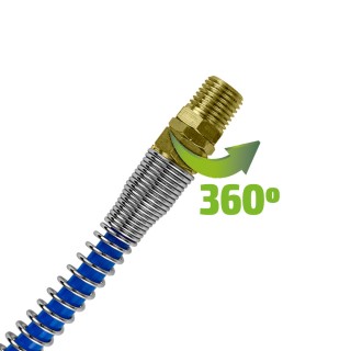 TUYAU SPIRAL PNEUMATIQUE 5 MM - 10 M