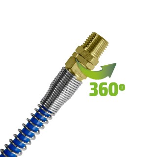 TUYAU SPIRAL PNEUMATIQUE 5 MM - 15 M