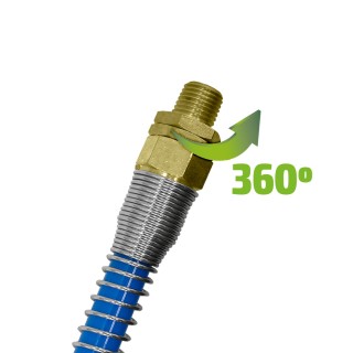 TUYAU SPIRAL PNEUMATIQUE 8 MM - 15 M