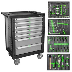 SERVANTE D\'OUTILS 7 TIROIRS - GRIS