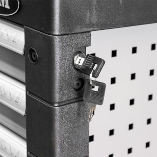 SERVANTE D\'OUTILS 7 TIROIRS - GRIS