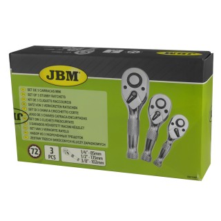 KIT DE 3 CLIQUETS RACCOURCIS