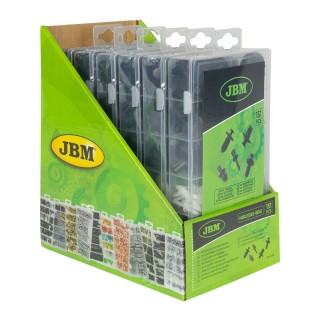 ÉTUI DE CLIPS EN PLASTIQUE POUR TAPISSERIE MERCEDES-BENZ 151 PCS