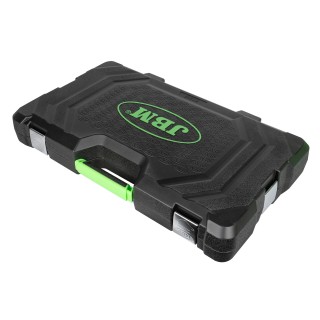 COFFRET D\'OUTILS AVEC 21 PIÈCES DOUILLE HEXAGONALE 3/4\" ZINGUÉE