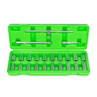 COFFRET DOUILLES DE VIDANGE 23PCS