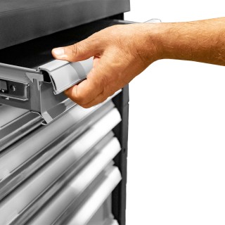 SERVANTE DE 7 TIRORS SANS OUTILS - GRIS