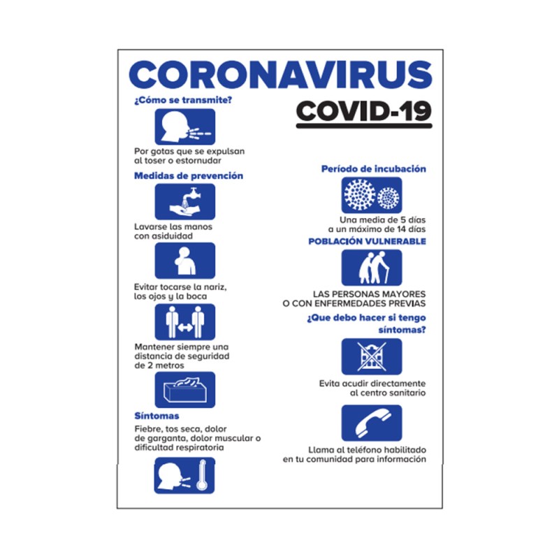 AFFICHE D\'INFORMATION  PRÉCAUTIONS POUR COVID-19