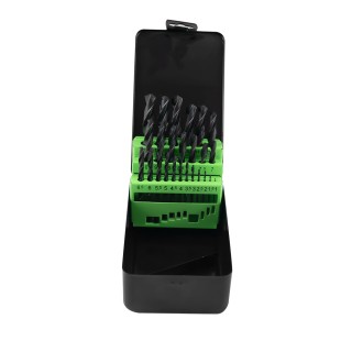 KIT DE FORETS HÉLICOÏDAUX HSS 4241, 1-13 MM, NOIR