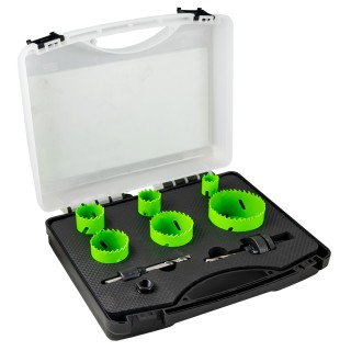 KIT DE SCIES CLOCHES BIMÉTALLIQUES AVEC ADAPTATEURS