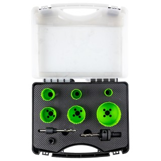 KIT DE SCIES CLOCHES BIMÉTALLIQUES AVEC ADAPTATEURS