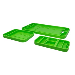 JEU DE 3 PLATEAUX D\'OUTILS ANTIDÉRAPANTS FLÉXIBLES