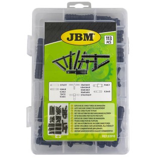 ÉTUI DE CONECTEURS TUYAUX 113 PIÈCES