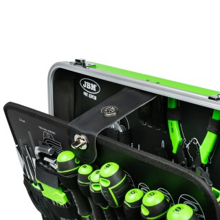 CAISSE À OUTILS DE 135 PIÈCES AVEC DOUILLES HEXAGONALES ZINGUÉES