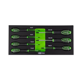 JEU DE 7 TOURNEVIS TORX AVEC EVA CARBONE MODULE