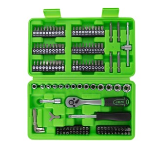 JEU DE 130 DOUILLES ET EMBOUTS ZINGUÉES