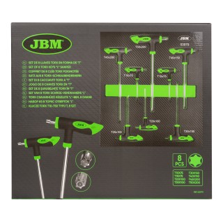 MODULE DE 8 CLÉS TORX EN FORME DE \"T\"