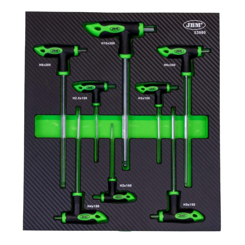 MODULE DE 8 CLÉS ALLEN EN FORME DE \"T\"