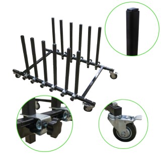 PORTE-PIÈCES - PARE-BRISE ET COQUE