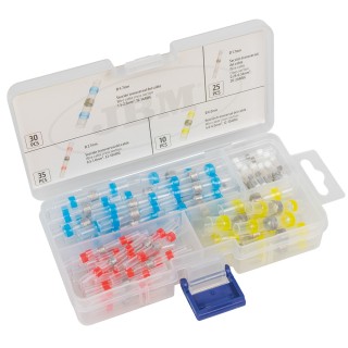 ÉTUI DE MANCHONS DE SOUDURE THERMORÉTRACTABLES 100 PIÈCES