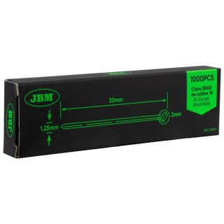 JEU DE CLOUS SANS TÊTE TAILLE 18, 30X1,25 MM (1 000 PCS)