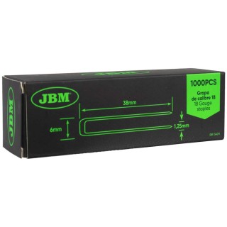 JEU DAGRAFES À COURONNE ÉTROITE TAILLE 18, 38X6 MM (1 000 PCS)